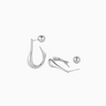 Jenny Bird Colette Hoops Small in Silver