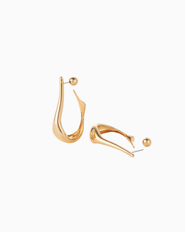 Jenny Bird Colette Hoops in Gold