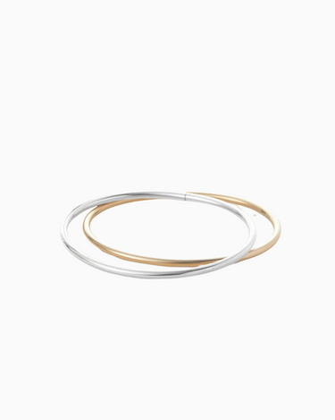 Jenny Bird Dane Bangle Set 2PK in Two Tone