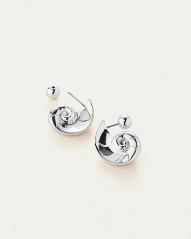 Jenny Bird Dylan Earring in Silver