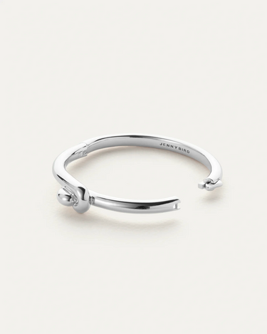 Jenny Bird Maeve Bangle in Silver