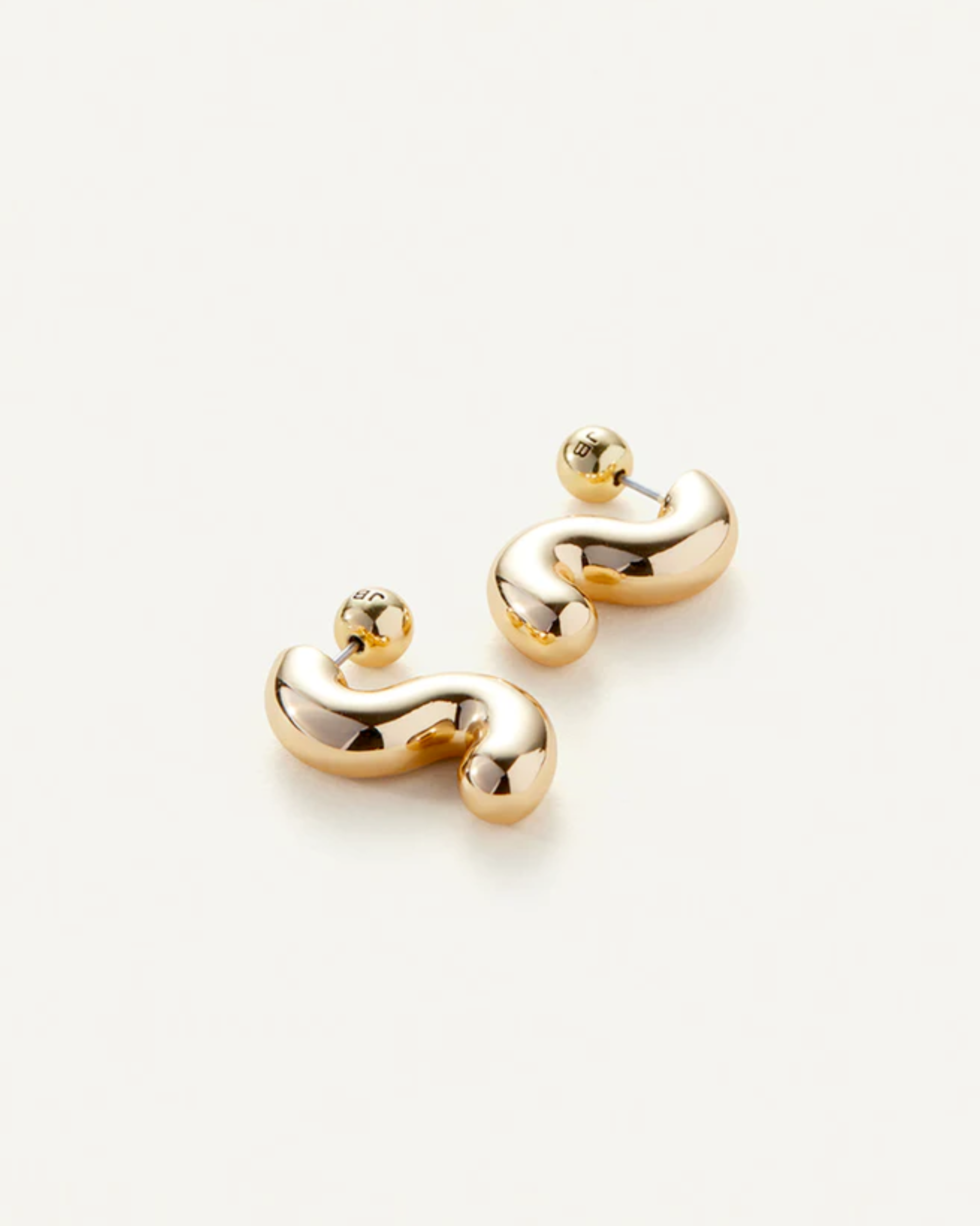 Jenny Bird Small Ola Earrings in Gold