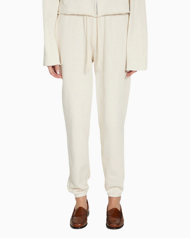 Les Tien Dylan Sweatpant in Ivory