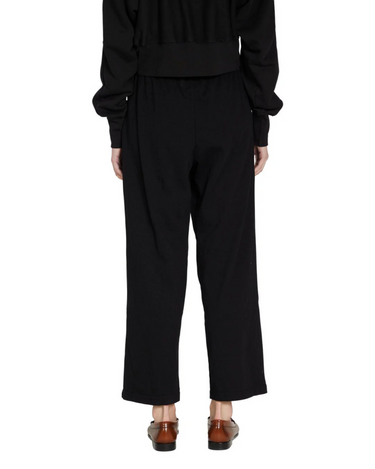 Les Tien Penny Pleat Front Pant in Black