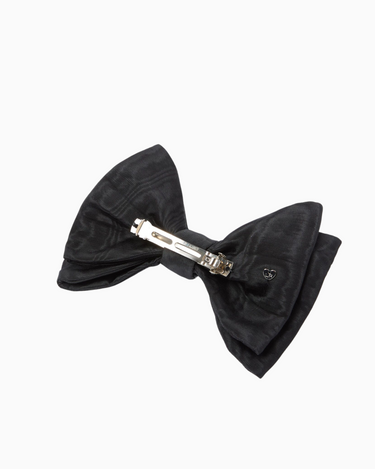 Loeffler Randall Eden Bow Hair Clip in Black