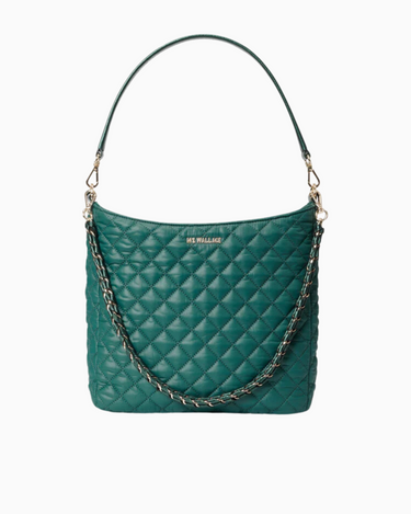 MZ Wallace Crosby Hobo in Emerald