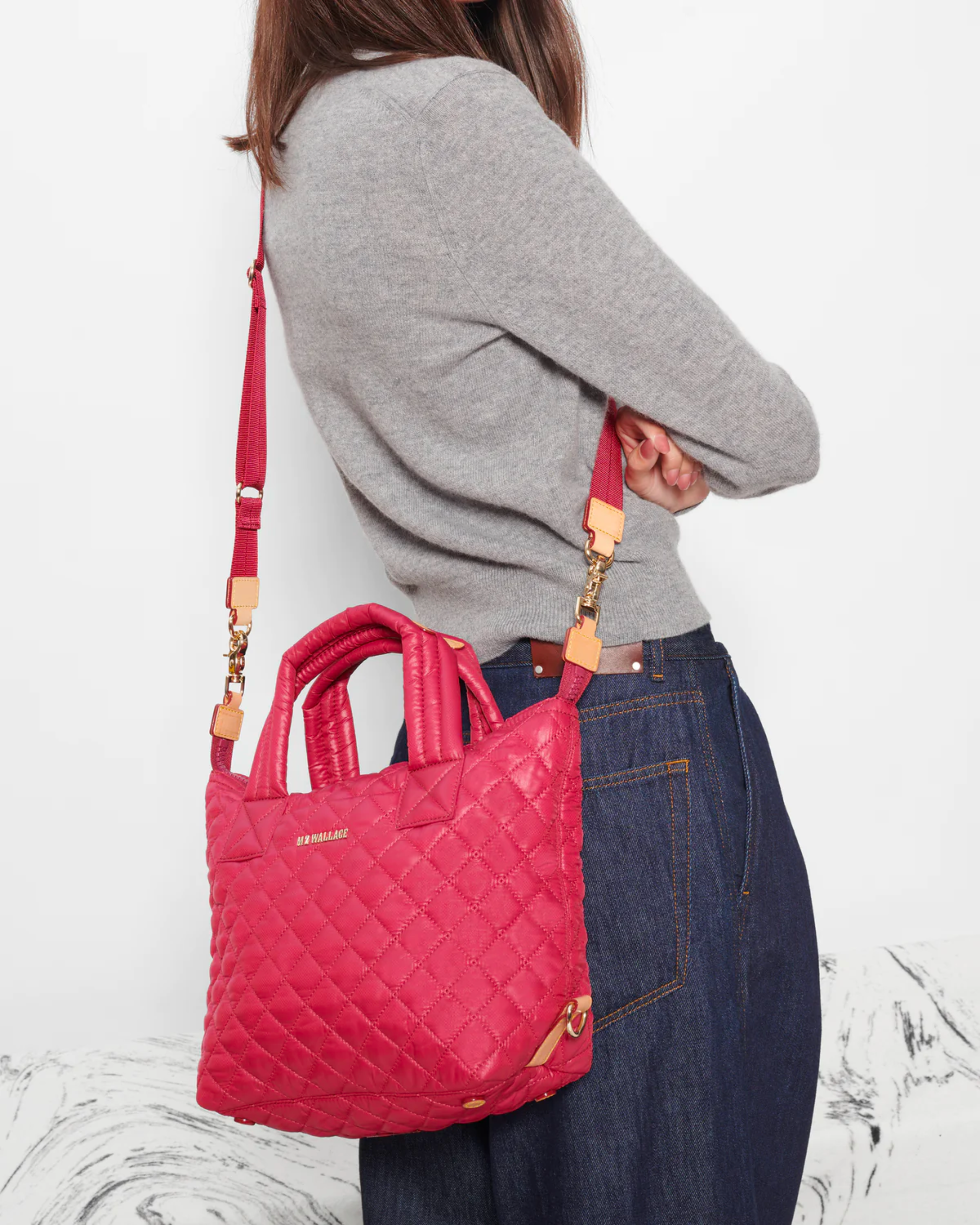 Red MZ Wallace Shoulder bags for Women