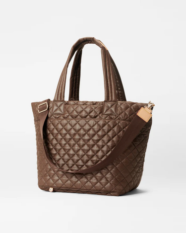 MZ Wallace Medium Metro Tote Deluxe in Walnut