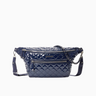 MZ Wallace Navy Lacquer Crosby Crossbody Sling