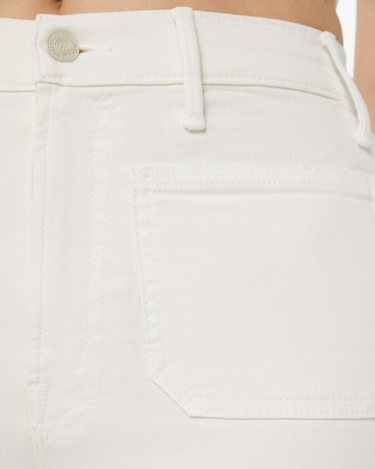 Mother Hustler Patch Pocket Flood in Cream Puffs