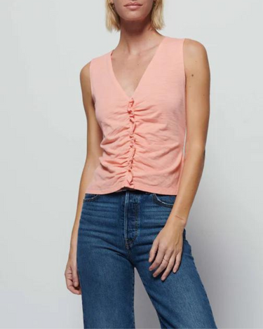 Nation Cassie Tank in Peach Amber