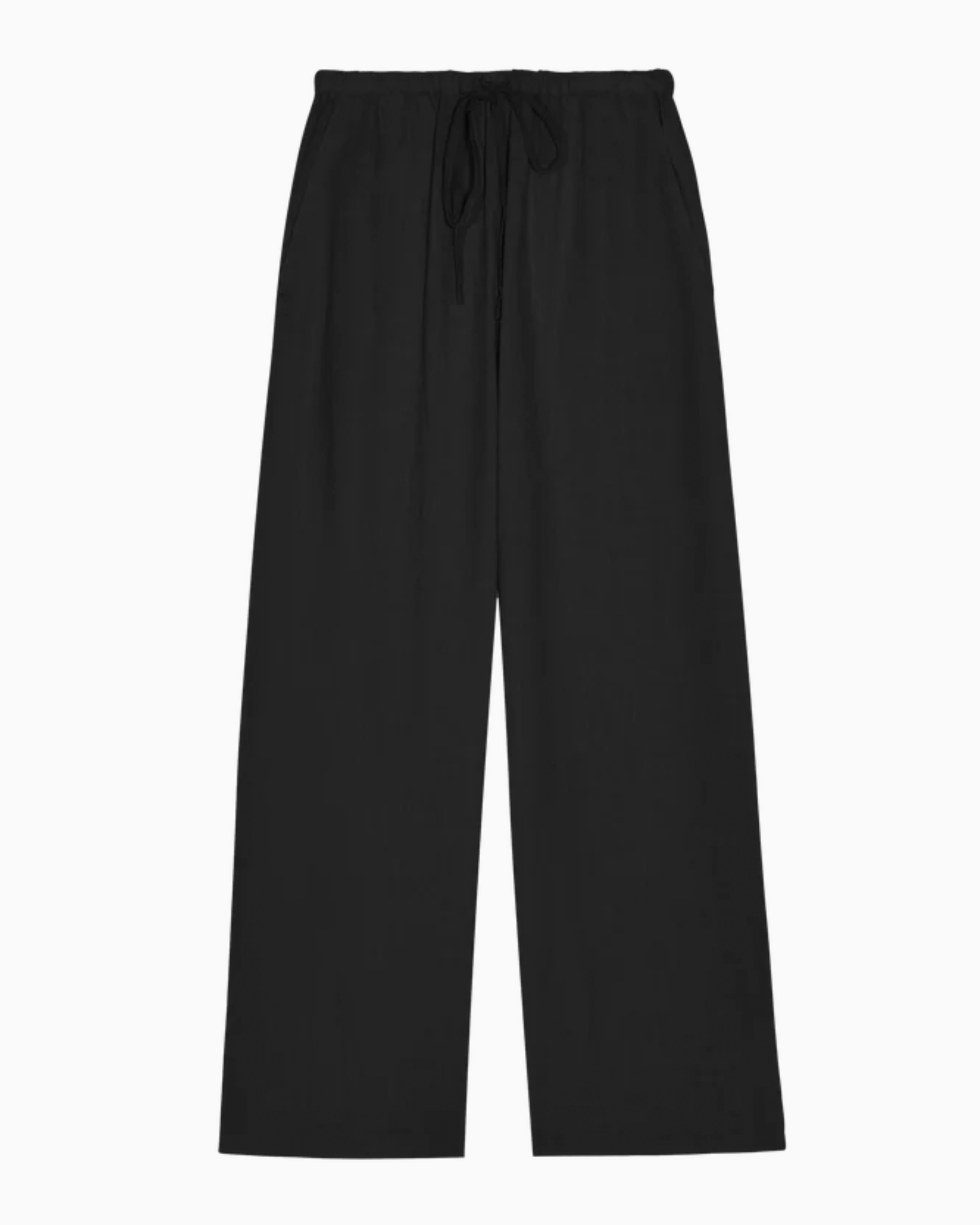 Nation Lucia Tie Waist Pant in Black