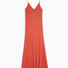 Nation Melanie Rib Tank Dress in Ginger