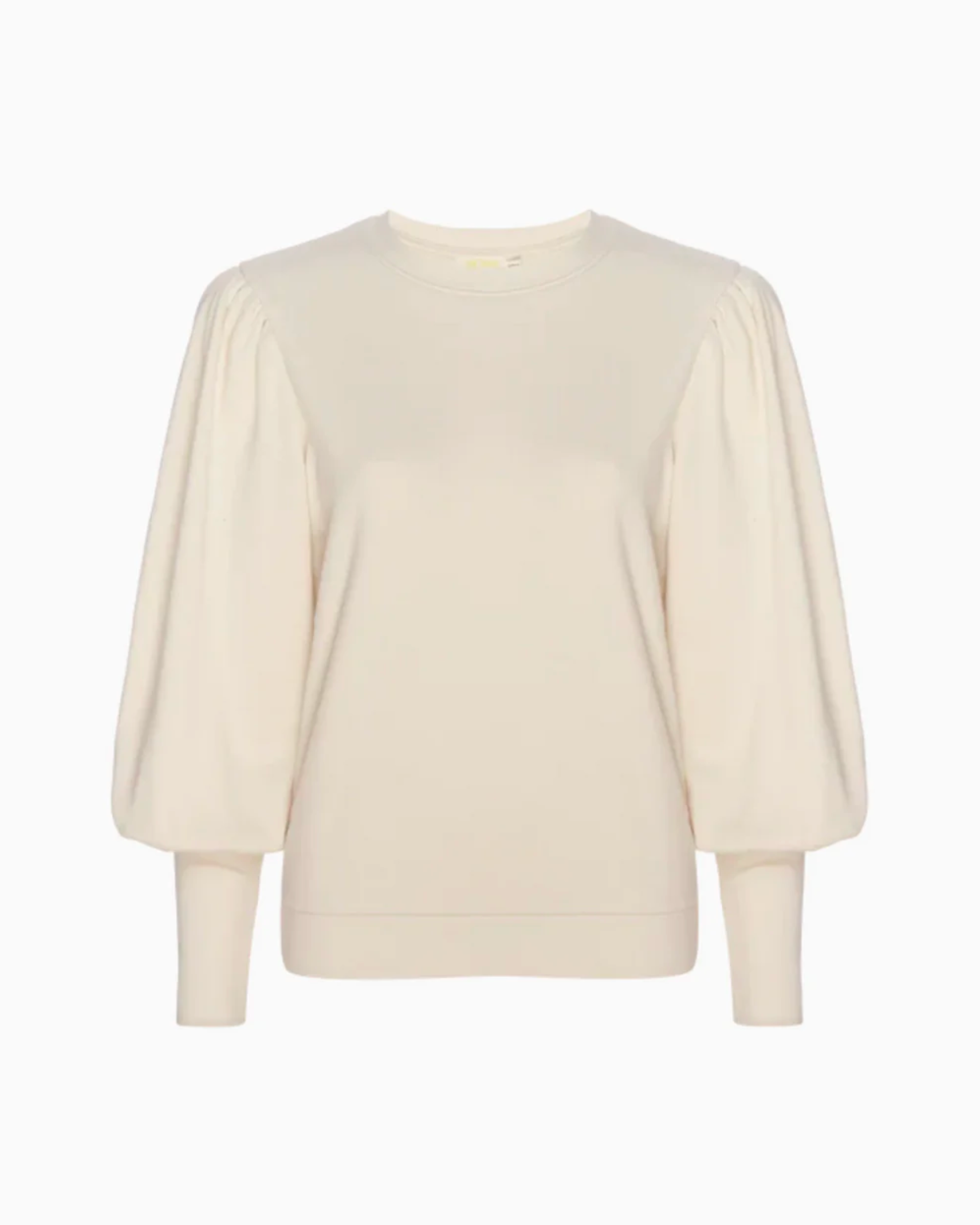 Nation Taylor Exaggerated Cuff Top in Parchment