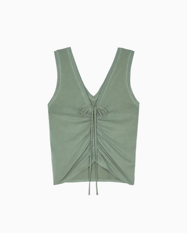 Nation Una Tie Front Tank in Sea Spray