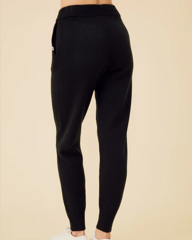 One Grey Day Colorado Cashmere Pant in Black