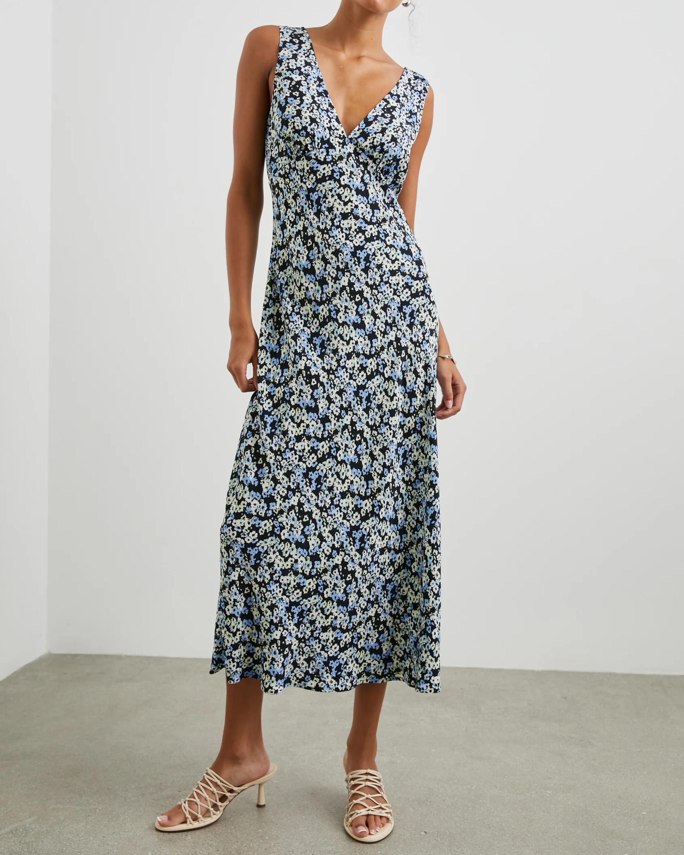 Rails Audrina Dress in Midnight Meadow Floral