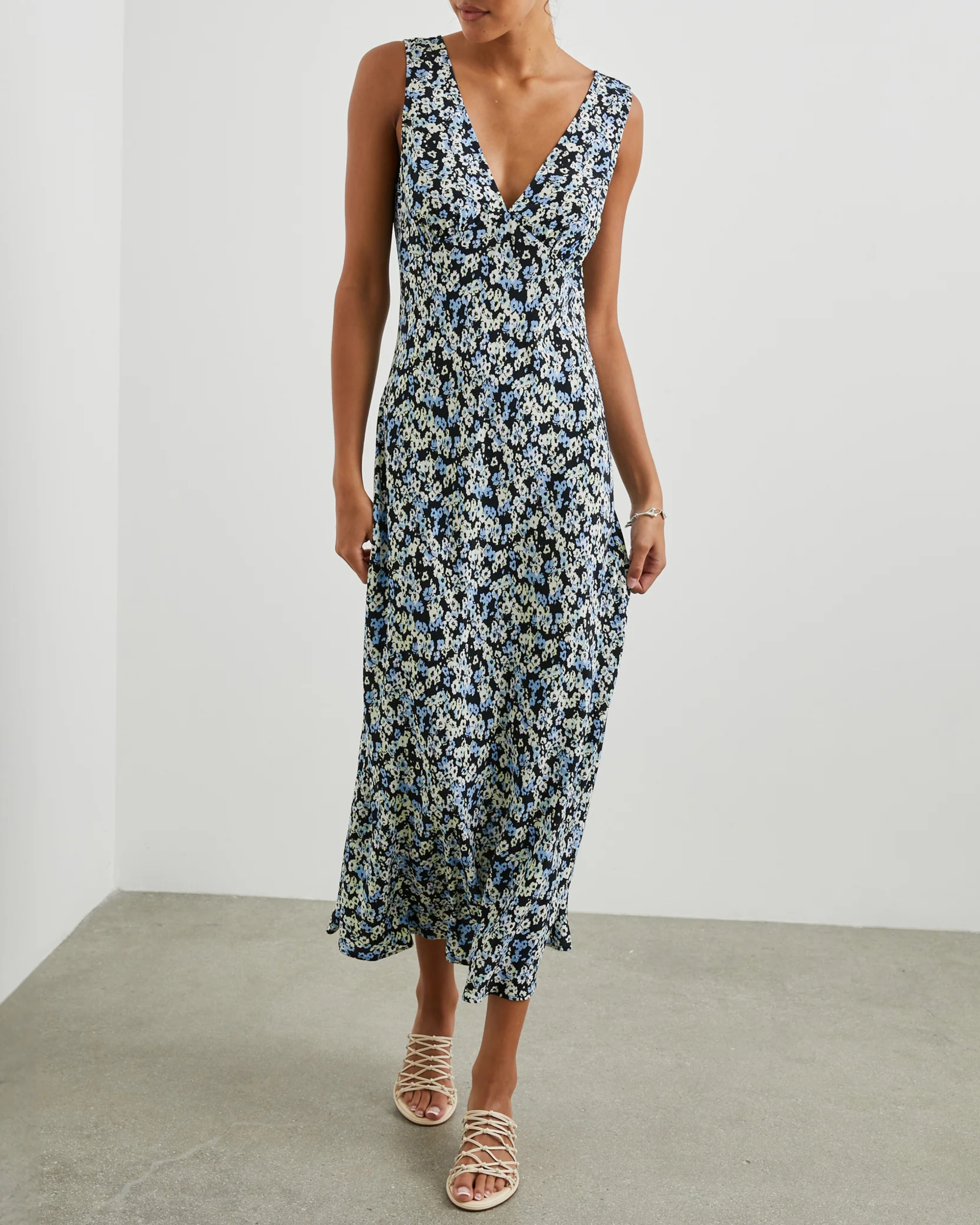 Rails Audrina Dress in Midnight Meadow Floral