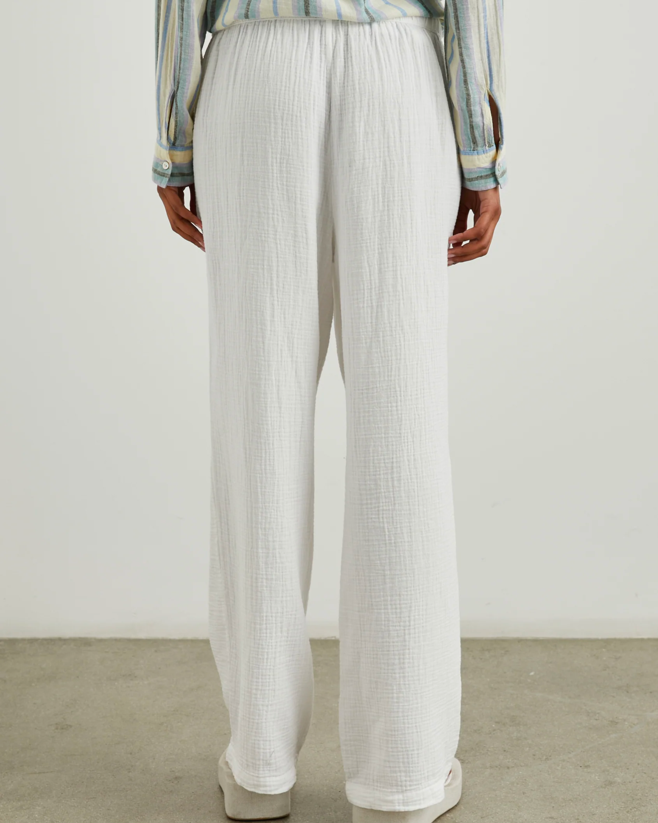 Rails Emmie Pant in White Gauze