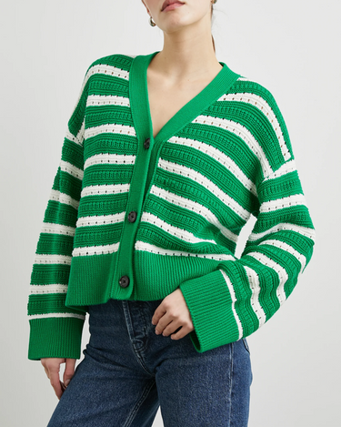 Rails Geneva Sweater in Kelly Stripe