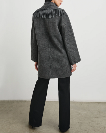 Rails Hugo Jacket in Charcoal Check