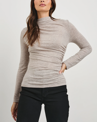 Rails Joelle Top in Heather Oatmeal