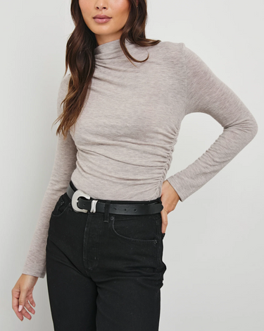 Rails Joelle Top in Heather Oatmeal