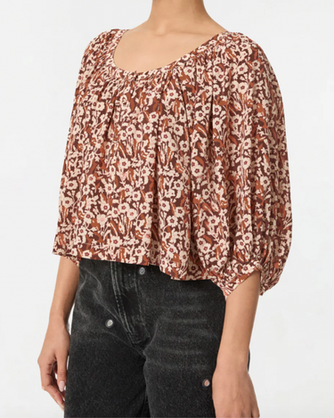 Rhode Tammy Top in Sienna Bloom