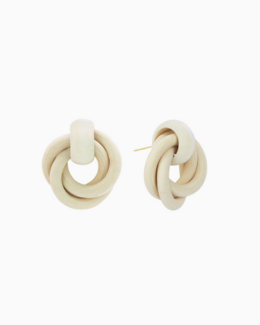 Shashi Sevilla Earring in Ivory