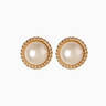 Shashi Dome Pearl Stud Earring