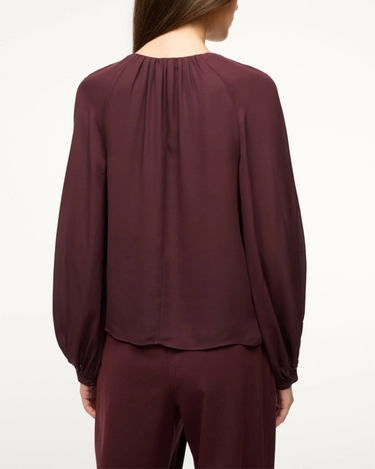 Staud Fabian Top in Merlot