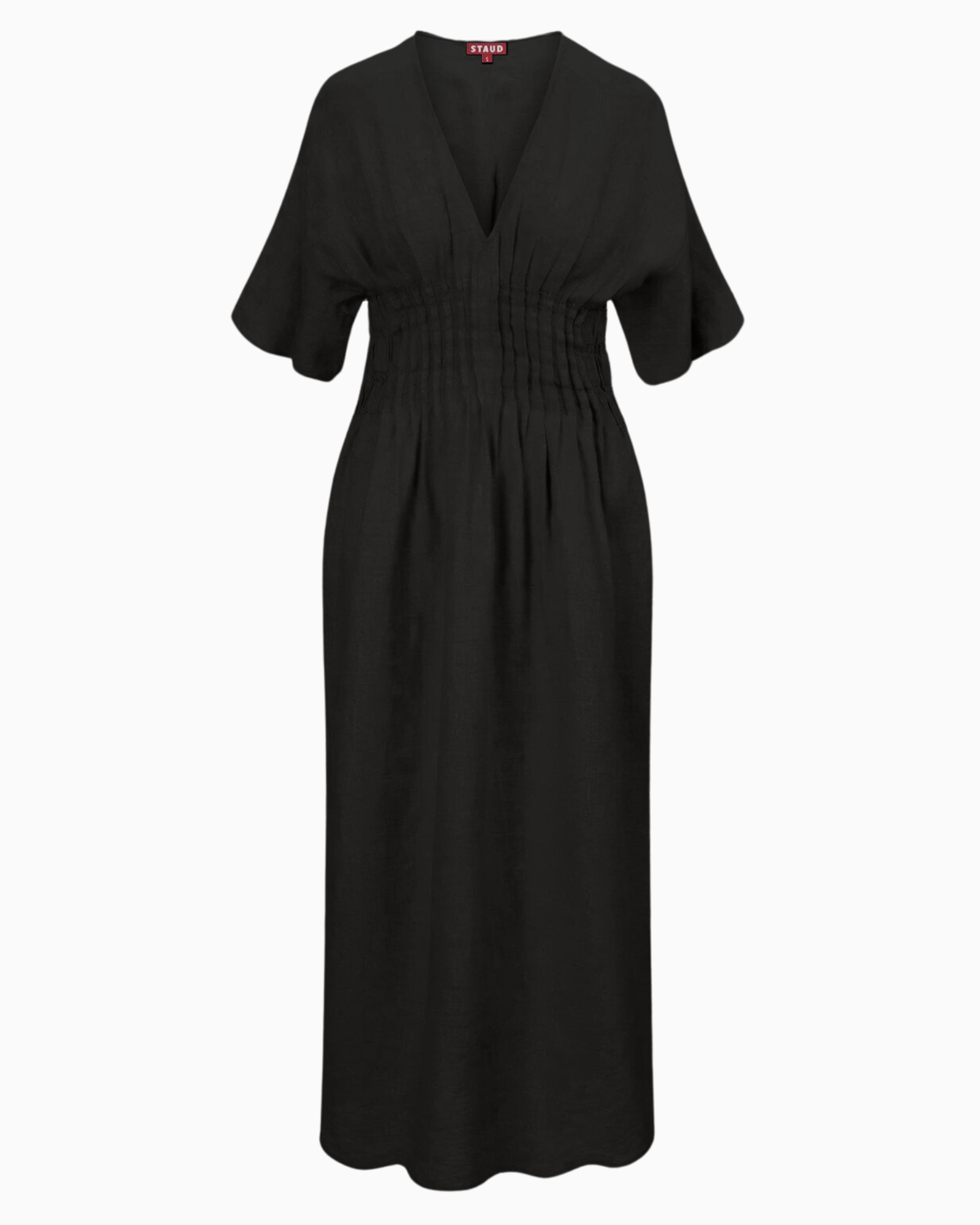 Staud Lauretta Dress in Black