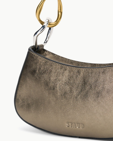 Staud Ollie Bag in Aged Bronze