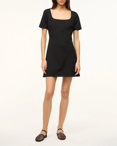 Staud Stern Dress in Black