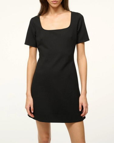 Staud Stern Dress in Black