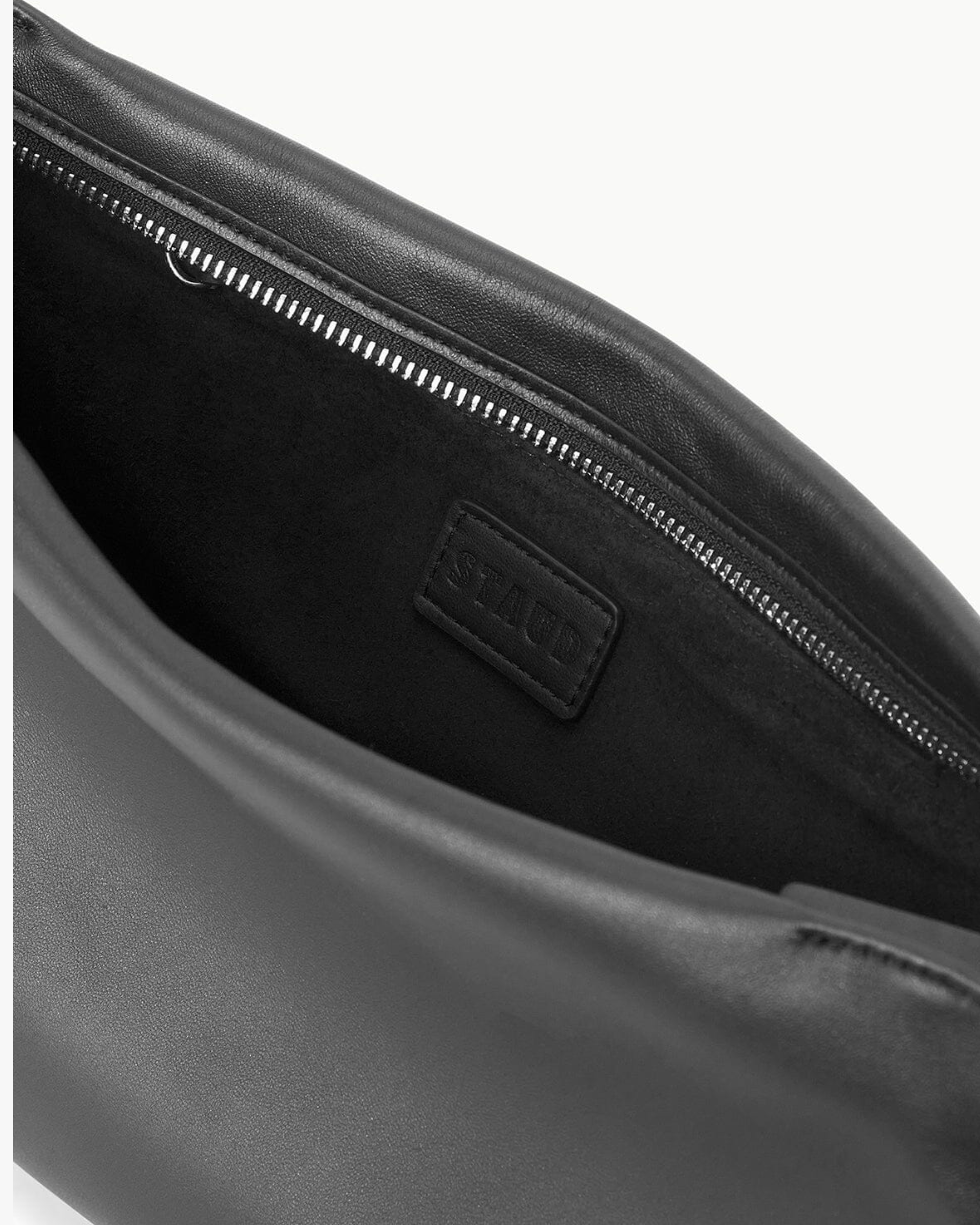 Staud Vivi Shoulder Bag in Black