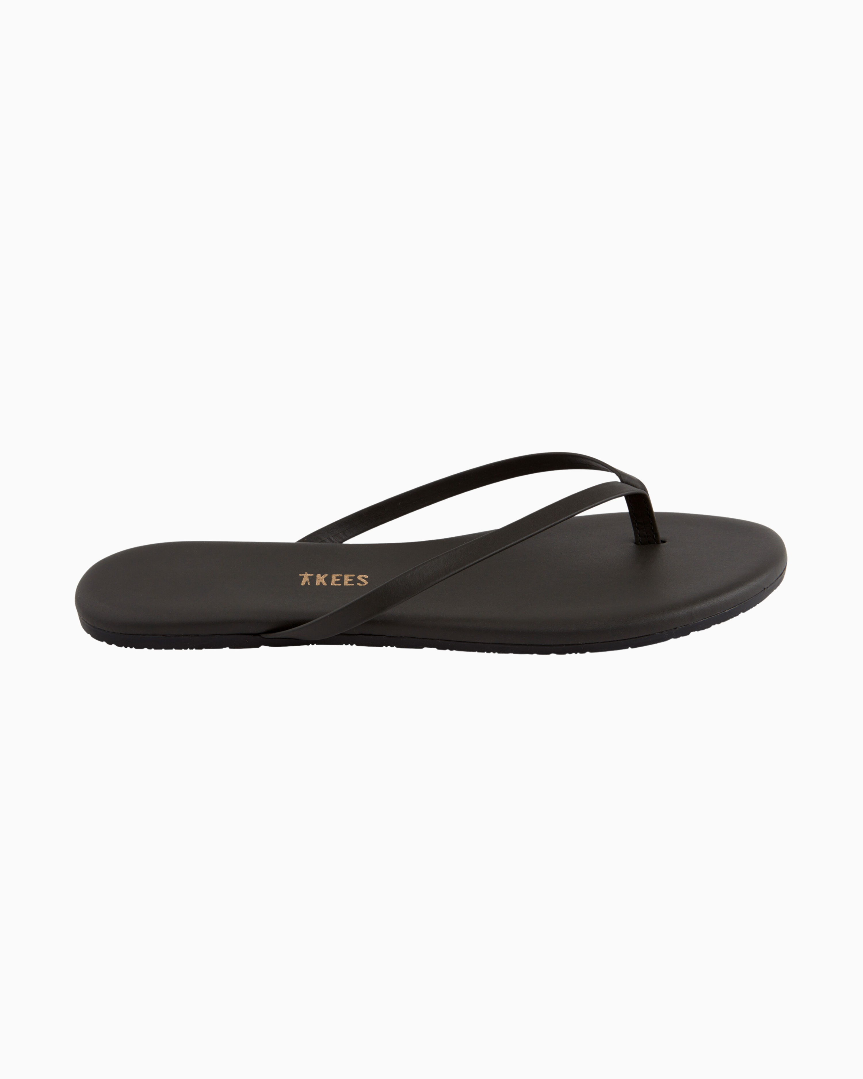 Tkees Solid Sandals in Washed Black