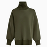 Varley Barker High Neck Sweat in Olive Night