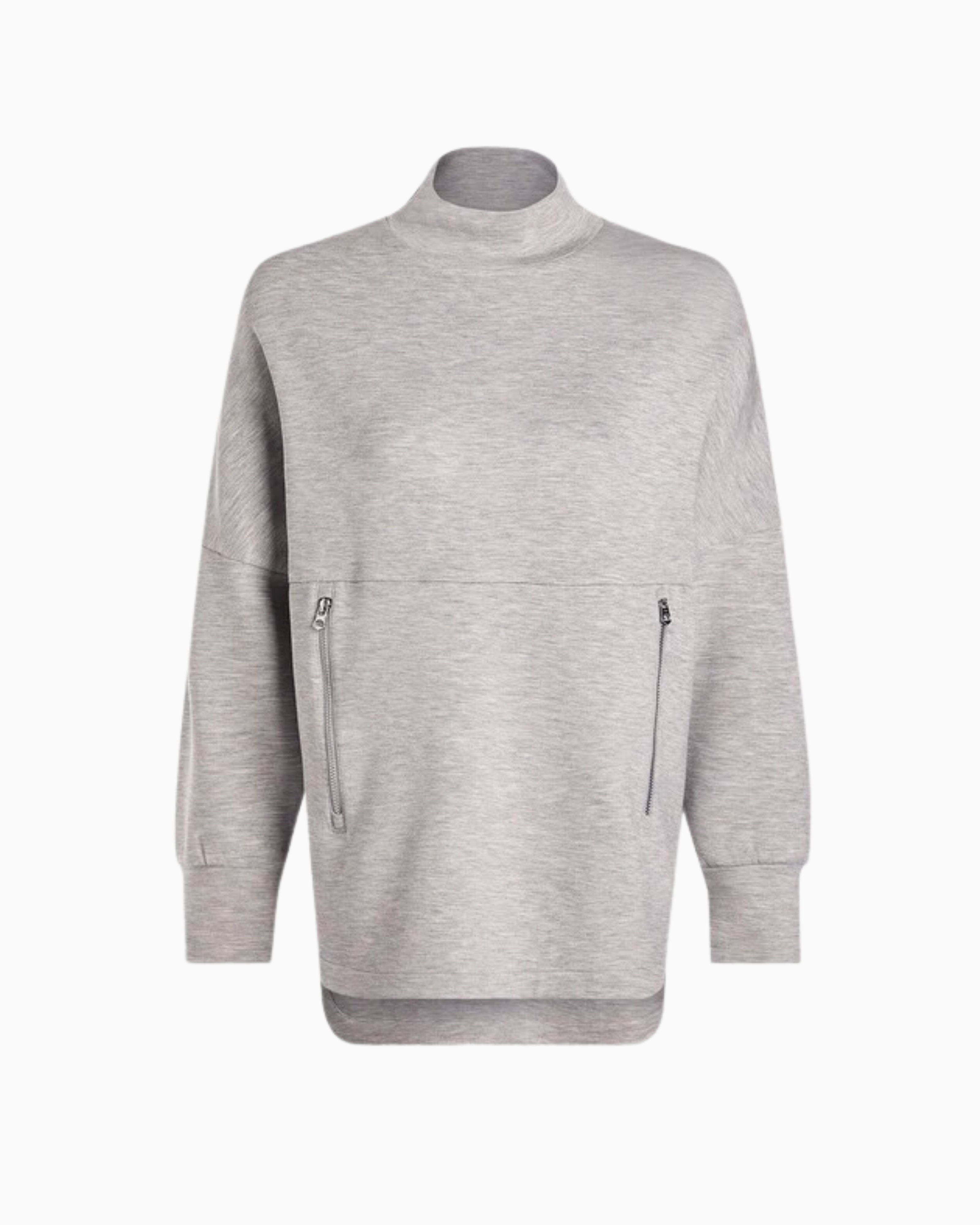 Varley Bay Sweatshirt in Grey Marl