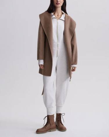 Varley Edgemere Wrap Jacket in Stucco