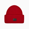 Varley Elva Chunky Rib Beanie in Red Dahlia