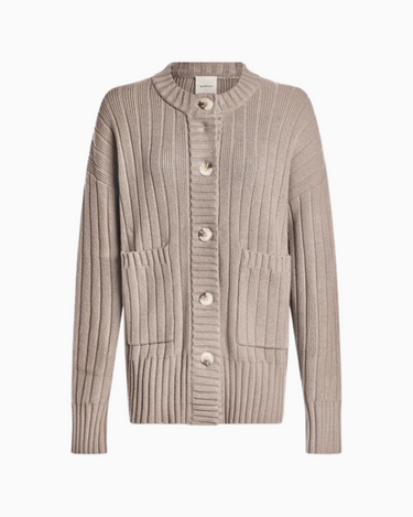 Varley Pensdale Relaxed Knit Jacket in Fungi