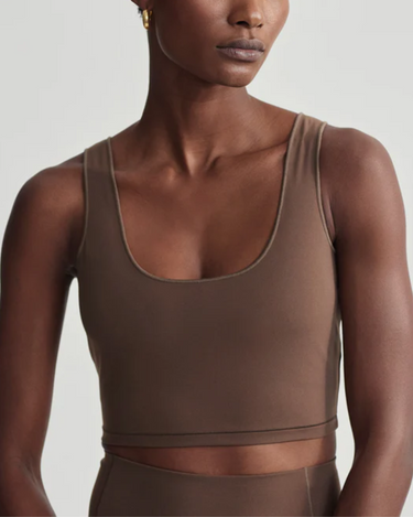 Varley Shape Dayton Bra in Carob