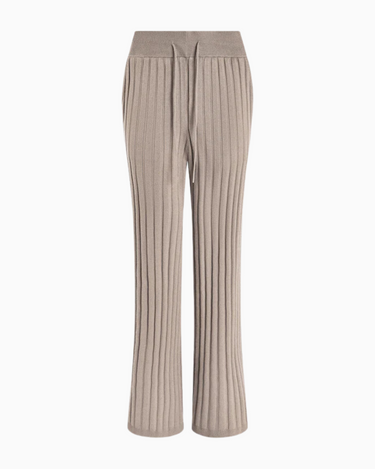 Varley Simeon Wide RIb Knit Trouser in Fungi