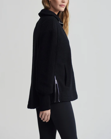 Varley Theresa Half Zip Fleece in Black