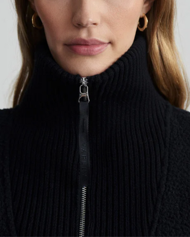 Varley Theresa Half Zip Fleece in Black