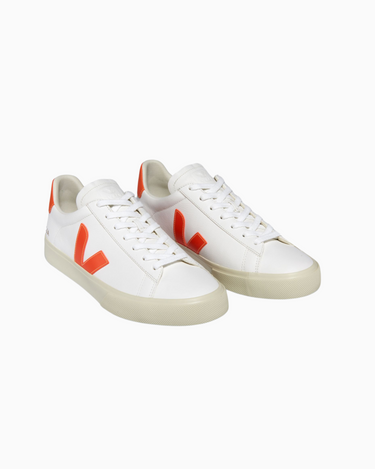 Veja Campo in Extra White Orange