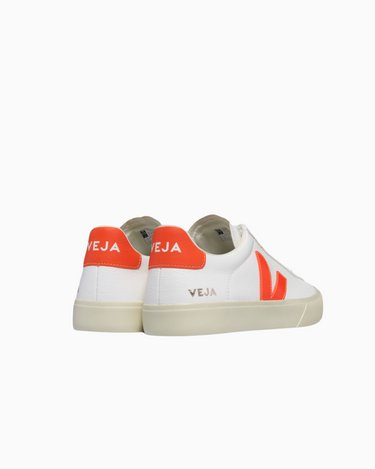 Veja Campo in Extra White Orange