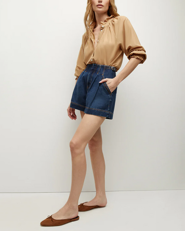 Veronica Beard Calisto Shirt in Khaki