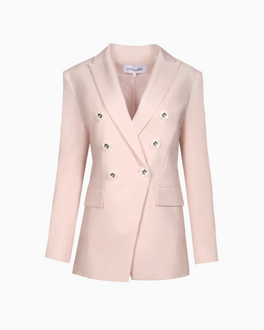 Veronica Beard Charleston Dickey Jacket in Pink Haze